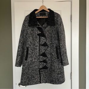 GUC Tahari Wool Dress Coat - 14